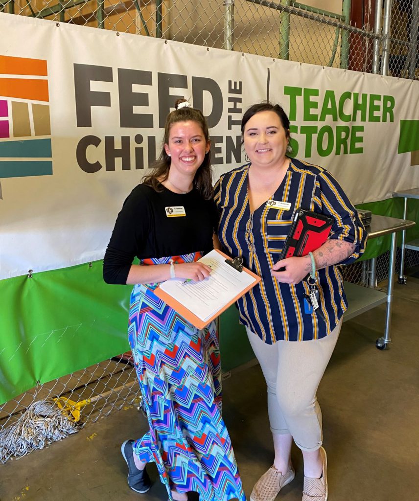 Education Students at the Teacher Store