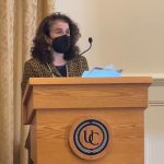 Dr. Cathy Webster speaks at French Convention