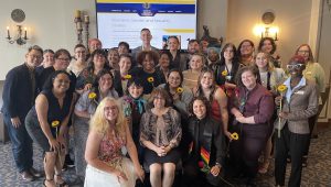 Dr. Lindsey Churchill and The Center’s sexual health ambassadors