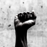 Raised Fist for Juneteenth
