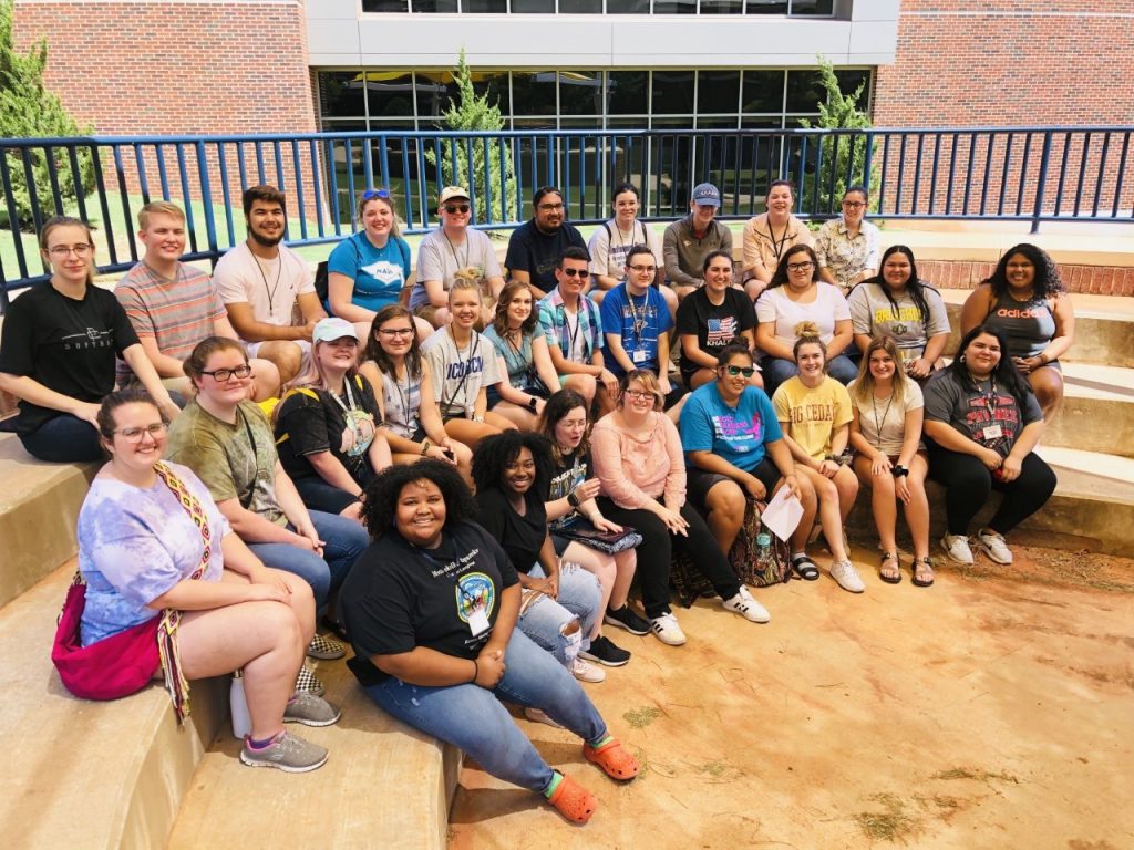 Students who participated in the UCO Native American Success Initiative