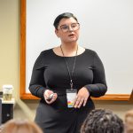 UCO phycology major Eden Bass presented at a previous International Gender and Sexuality Studies Conference.