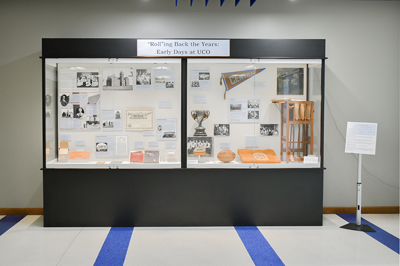 UCO Museum Studies program unveils new exhibition display case