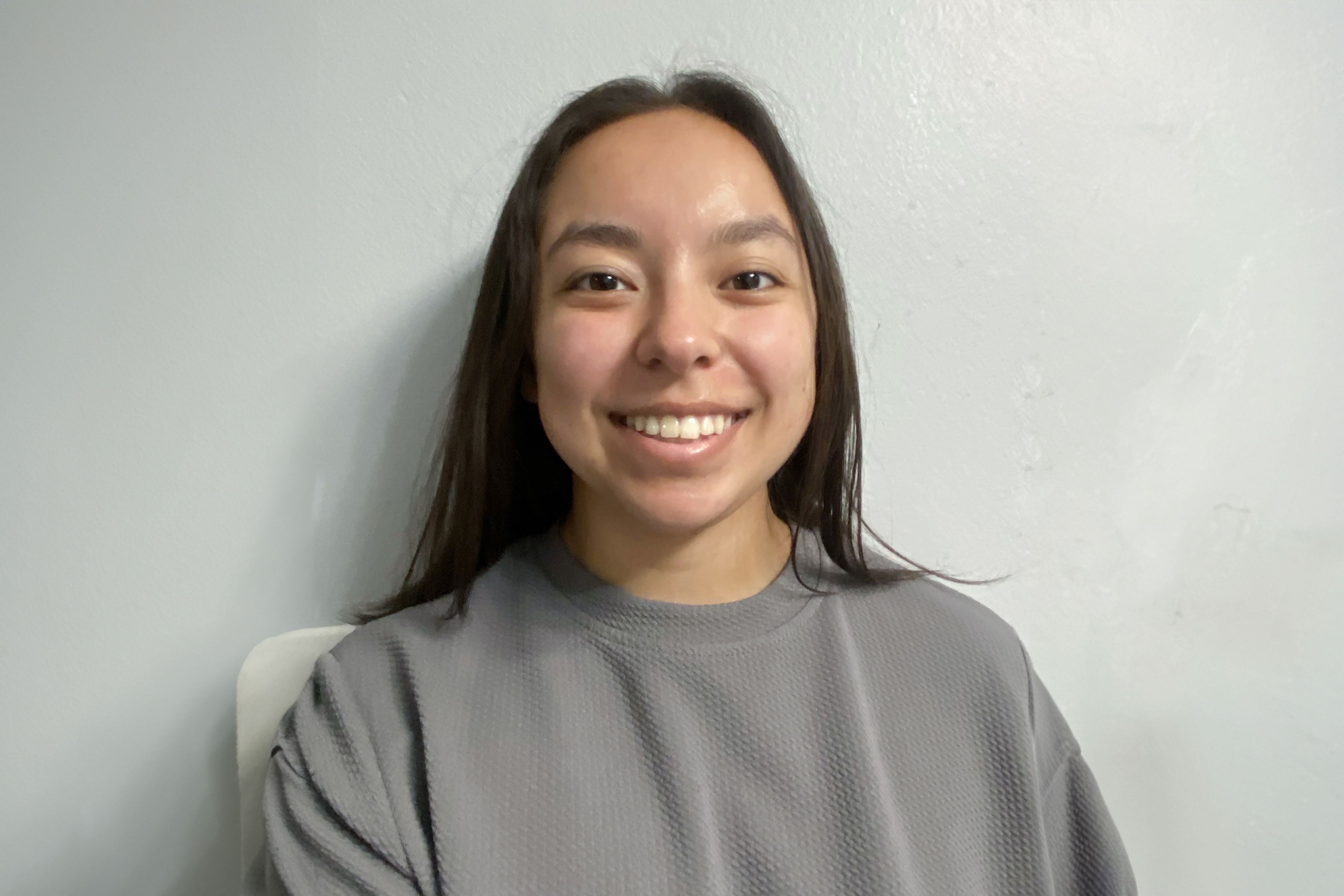 Monica Flores, the first place winner of the 2024 UCO English Poetry Competition