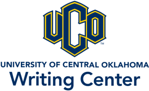 Logo for the UCO Writing Center