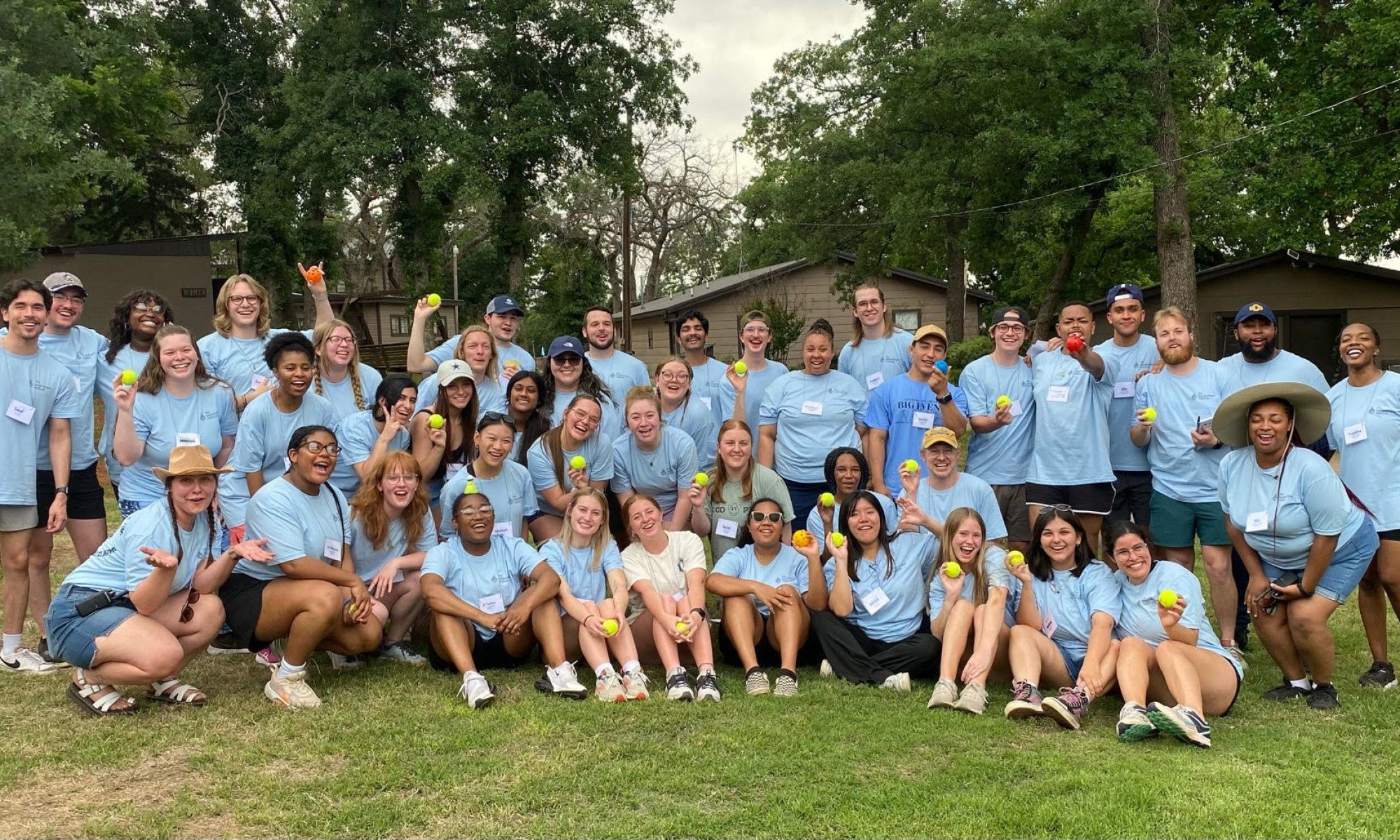 Group photo of the UCO students who attended Leader Shape 2024